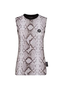 PLEIN SPORT - Tanktop PYTHON - grey