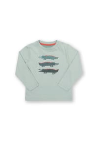 KITE - Kinder Captain Croc Shirt Bio-Baumwolle - grün