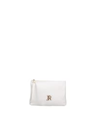 JOHN RICHMOND - Clutch - Black and  Off Silver