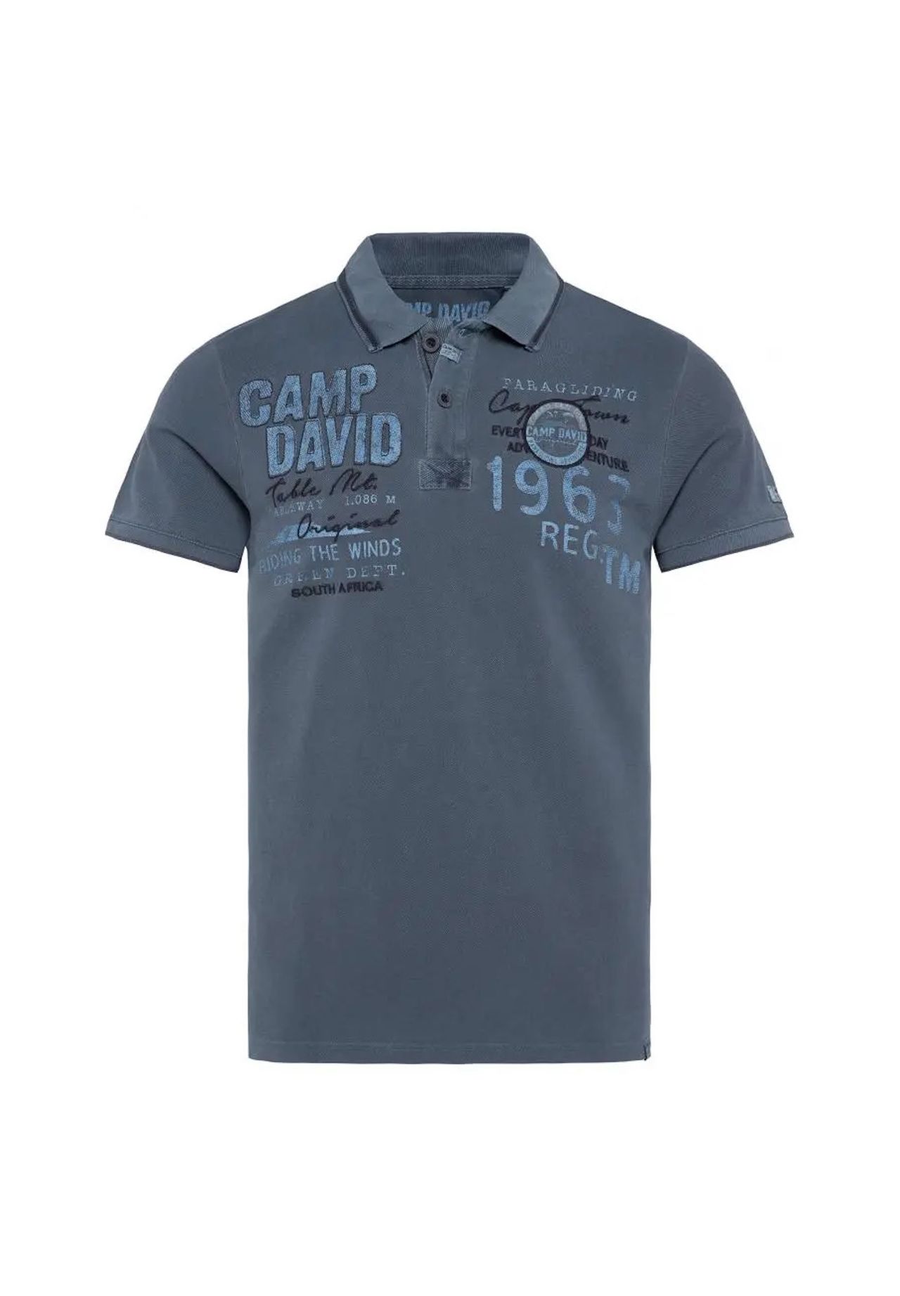 CAMP DAVID Poloshirt PARAGLIDING CAPE TOWN I Polo-Kurzarmshirt | GALERIA