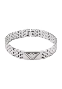 ARMANI - Herren Armband, Edelstahl - 9999 SILBER