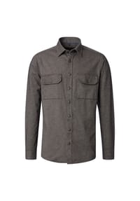 CASAMODA - Freizeithemd, Casual-Fit, Kent-Kragen, für Herren - 200 BRAUN