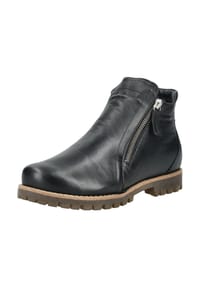 Andrea Conti® - Leder Stiefelette - Dunkelblau