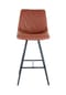 Kayoom Stuhl Barstuhl Frances 425 2er-Set Dunkelbraun - schwarz – Eiche retro Bild 13