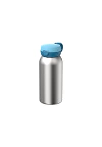 MEPAL Edelstahl-Trinkflasche mit Klappdeckel Campus 600 ml - CAMPUS - blau
