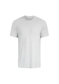 SMILODOX - T-Shirt Ilian Modal - Grau Melange