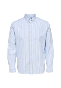 SELECTED - Freizeithemd, Regular Fit, Langarm, Button-down-Kragen, für Herren - 178115019 ROSIN/M