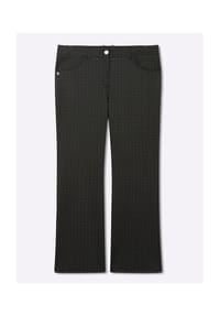 sheego - Bootcuthose - graphit-grau-gemustert