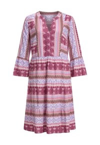 Sieh an! - Kleid - altrosa-malve-bedruckt