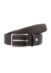 strellson - Gürtel Leder - black