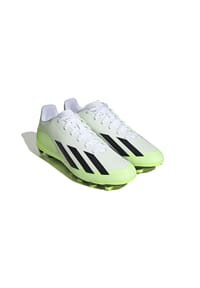 adidas - Fußballschuh X CRAZYFAST.4 FxG - ftwwht/cblack/luclem