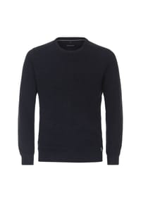 CASAMODA - Herren Pullover uni - Dunkelblau