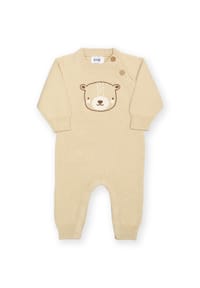 KITE - Baby Little Ted Strickstrampler Bio-Baumwolle - beige