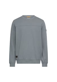 camel active - Sweatshirt mit Rundhalsausschnitt - Blau