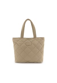 SEIDENFELT Hetta - Hetta Shopper Tasche 34.5 cm - Greige Khaki