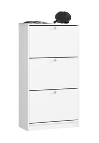 Akord - Schuhschrank 3 mit 3 Klapptüren - erle
