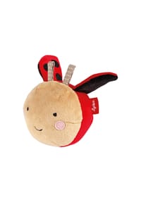 sigikid® - Aktiv-Ball Marienkäfer Babybälle ,  für Babys und Kinder - rot