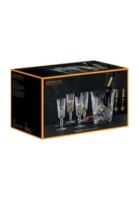 Nachtmann Champagnerglas 4er-Set mit Champagnerkühler NOBLESSE Bild 2