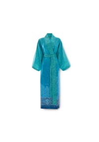 bassetti - Kimono DOLCEACQUA aus reiner Baumwolle - Blau