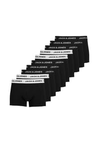 JACK & JONES - Retro Short / Pant 10er Pack Solid - Schwarz / mehrfarbig