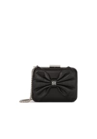 Kazar - Kleine schwarze Clutch-Tasche mit Verzierung - Schwarz