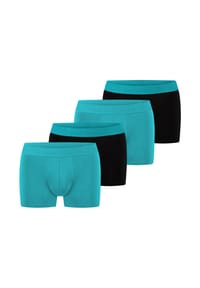 bruno banani - Retro Short / Pant 4er Pack Flowing - Cranberry