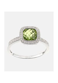 Diamant L'eternel - Ring, mit 0.13 ct Diamant, 375 Weißgold - white gold