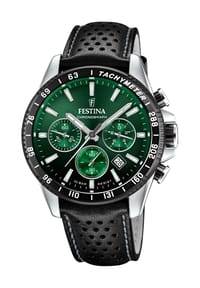 FESTINA TIMELESS CHRONOGRAPH - Herren Chronograph "F20561" - SILBER/BRAUN