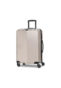 REDOLZ Essentials 18 - Essentials 18 4 Rollen Trolley M 66 cm mit Dehnfalte - metallic-black shiny