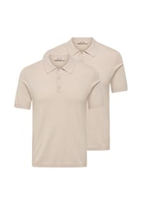 ONLY & SONS - Poloshirt 2er Pack Wyler - Beige / blau