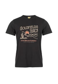 ROADSIGN Australia Herren T-Shirt – Beige, Gr. L, Mit Australien-Print, 100% Baumwolle