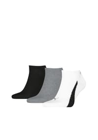 PUMA® - Sneakersocken, 3er-Pack - 001 BLACK/WHITE