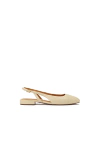 Kazar - Cremefarbene Pumps mit fein geschnittenem Schaft - Creme