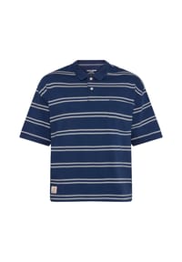 Pepe Jeans Footwear - Poloshirt, Label, für Herren - 580 BLAU