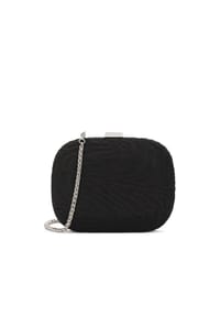 Kazar - Handtasche mit Zebramuster - Schwarz