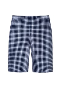 mey - Schlafanzug-Hose White Check, Baumwolle, für Herren - 668 YACHT BLUE