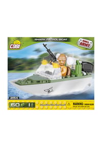 COBI - Klemmbausteinset " Small Army Shark Patrol Boat " - 