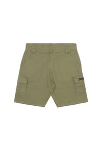 LONSDALE™ - Herren Cargoshorts normale Passform BALRATH - Olive/Black