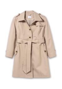 sheego - Trenchcoat - schwarz