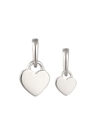 elli. - Schmuckset Anhänger Herz 925 Sterling Silber - Gold