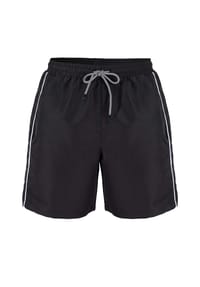 ROADSIGN® australia - Herren Badeshort Sports mit elastischem Bund und Innenslip, sportliche Badehose für Strand, Schwimmen und aktive Sommertage - grün