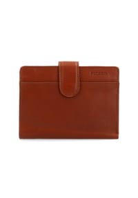 PICARD BUDDY 1 - Kartenetui, Leder, Druckknopf, für Herren - BRAUN