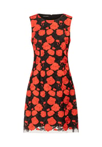 Kraimod - Cocktailkleid - schwarz-rot