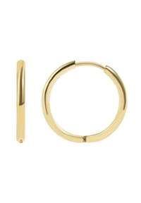 Adelia's - Adelia's Unisex Creolen aus Edelstahl - gold