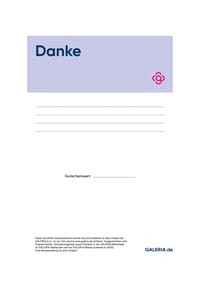 PDF-Giftcard DANKE - undefined - 