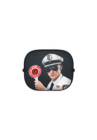 DONKEY - Autosonnenschutz Stop! Police!, Blind Passengers, 45x36 cm - 