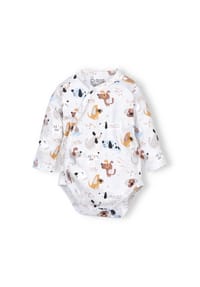 NINI® - Body Langarm Herbst, Winter - weiß