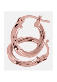 VANLERÉ - Creolen, 375 Roségold - rose gold