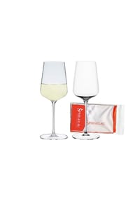 SPIEGELAU Weißweingläser + Poliertuch Definition 430 ml 2er Set transparent - DEFINITION - transparent