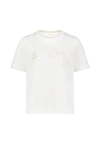 CARTOON - Printshirt mit Rundhalsausschnitt - Patch Cream/Nature